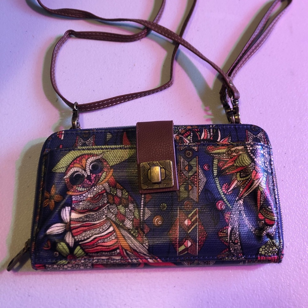 Sakroots Large Smartphone Crossbody Wallet